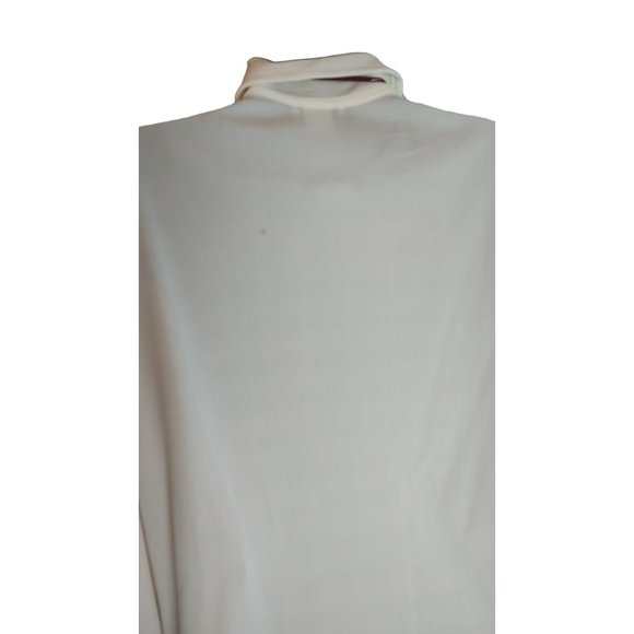 1970's Sears Cream Button-up Blouse - Deadstock - Picture 4 of 11